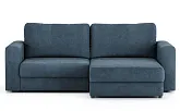 Диван угловой Ларсон 2М Nordic 78 сапфир - превью 1